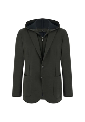Boggi Milano sweatshirt blazer madison in WOOLTECH - Green