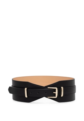 GUESS USA buckle-fastening corset-style belt - Black