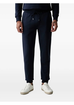Hackett London logo-embroidered drawstring track pants - Blue