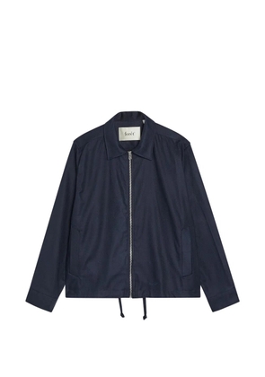 Foret zip-up drawstring jacket - Blue