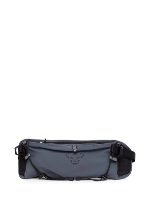 DYNAFIT logo-print mesh-panel belt bag - Grey