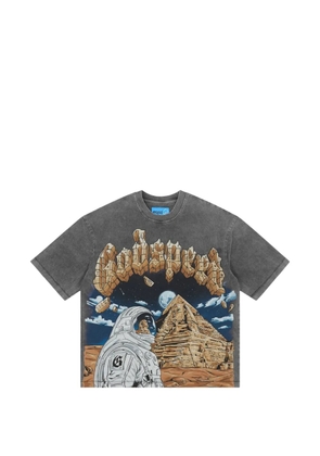 GODSPEED Sphinx Guardian graphic-print T-shirt - Grey