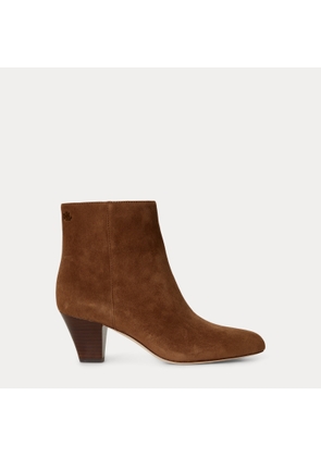 Emersyn Suede Bootie Heel
