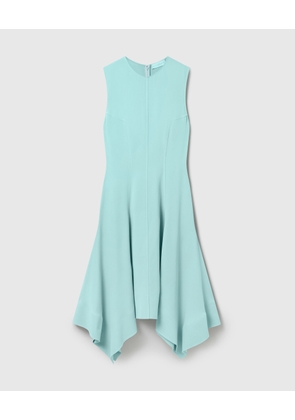 Stella McCartney - Asymmetric Hem Midi Dress, , Size: 36