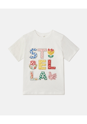 Stella McCartney - Stella Logo T-Shirt, , Size: 10
