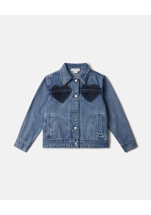 Stella McCartney - Heart Pocket Denim Jacket, , Size: 5