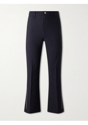 KAPITAL - Daddy's Ox Flared Twill Trousers - Men - Blue - UK/US 28
