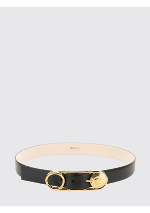 VERSACE Belt Woman color Black