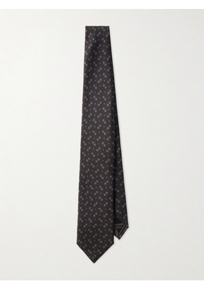 Brioni - 8cm Silk-Jacquard Tie - Men - Blue