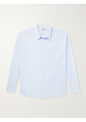 FRAME - Cotton-Poplin Shirt - Men - Blue - S