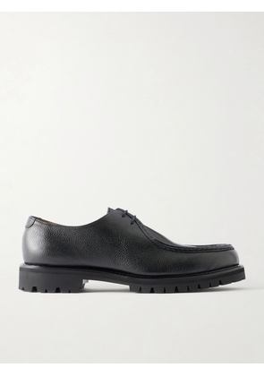 Mr P. - Jacques Full-Grain Leather Derby Shoes - Men - Black - UK 7