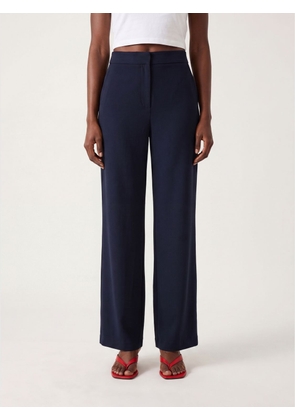 PAROSH Mid-Rise Straight-Leg Cady Trousers P. A.R. O.S. H.