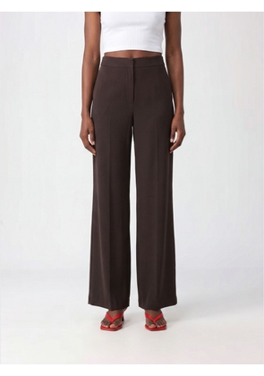PAROSH Mid-Rise Straight-Leg Cady Trousers P. A.R. O.S. H.
