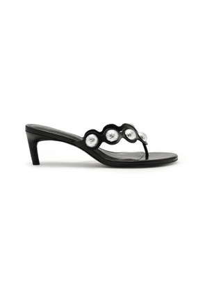 Cult Gaia Anora Leather Sandals - Moda Operandi