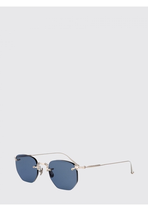 MATSUDA Aviator Sunglasses in Silver Metal with Rectangular Frame