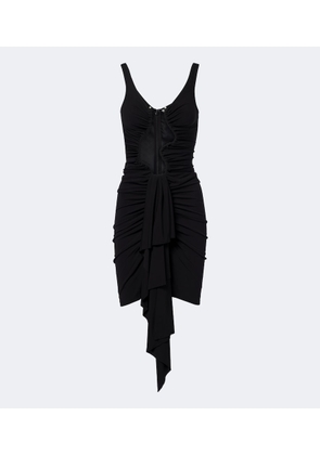 Christopher Esber Salacia ruched jersey minidress