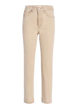 Khaite Callum Dyed Cotton Denim Jeans - Moda Operandi