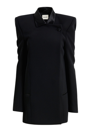 Khaite Armair Crepe Jacket - Moda Operandi