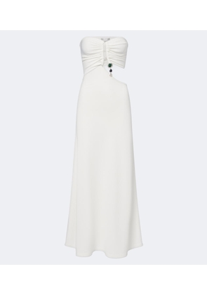 Christopher Esber Embellished cutout jersey maxi dress