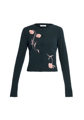 Erdem Embroidered Knit Cardigan - Moda Operandi