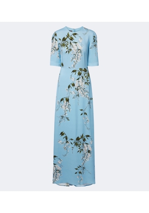 Monique Lhuillier Floral maxi dress