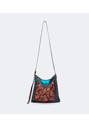 Dries Van Noten Small printed shoulder bag