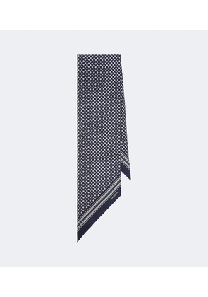 Saint Laurent Silk jacquard scarf
