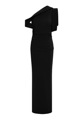 Rachel Gilbert Rowana Sculpted One-Shoulder Gown - Moda Operandi