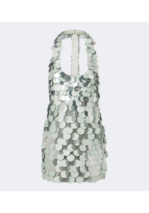Retrofete Briggs sequined halterneck minidress