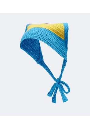 Posse Tammy striped cotton head wrap