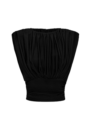 Andres Otalora Tan Lejos Draped Top - Moda Operandi