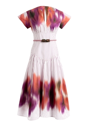 Silvia Tcherassi Antia Cotton Midi Dress - Moda Operandi