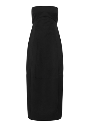 St. Agni Cocoon Canvas Midi Dress - Moda Operandi