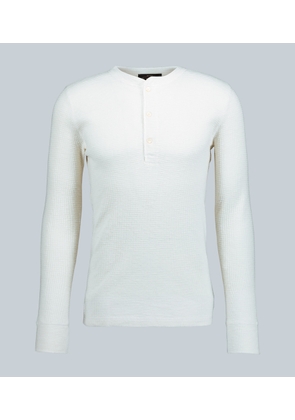 RRL Henley long-sleeved T-shirt