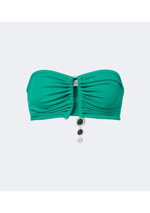 Christopher Esber Embellished bandeau top