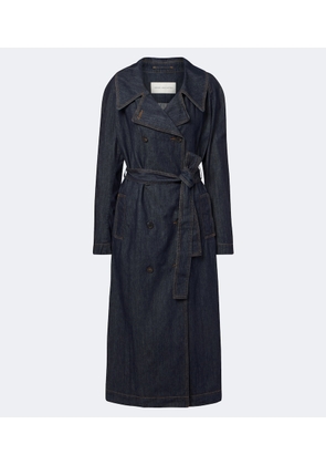 Dries Van Noten Denim trench coat