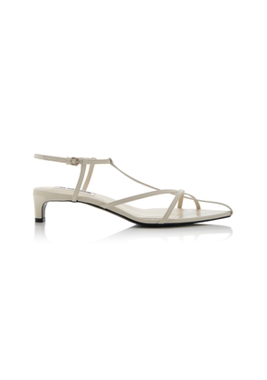 Jil Sander Leather Sandals - Moda Operandi