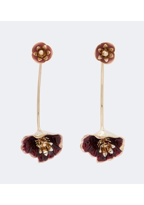 Rabanne Floral drop earrings