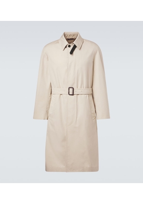 Tom Ford Cotton and silk wide-leg pants