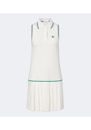 Burberry Martina cotton pique tennis dress