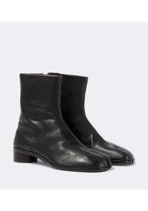 Maison Margiela Tabi leather ankle boots