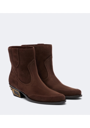 Etro Suede ankle boots