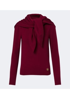 Oscar de la Renta Layered cashmere sweater