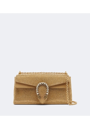 Gucci Dionysus Small embellished suede shoulder bag