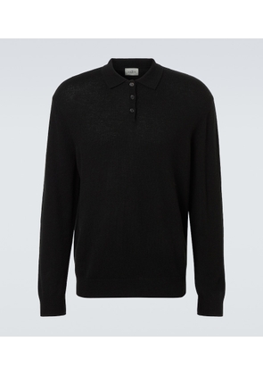 Le Kasha Crete cashmere polo sweater