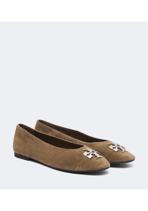 Tory Burch Charlie suede ballet flats