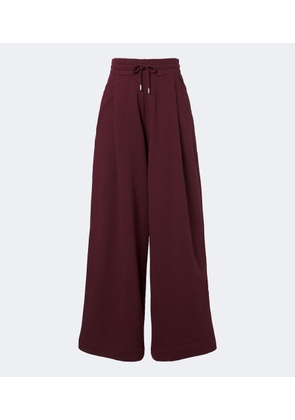 Dries Van Noten Wide-leg cotton jersey sweatpants
