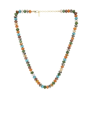 Eliou Diero Necklace in Green.