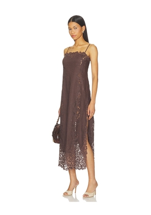 Cult Gaia Brendana Dress in Brown. Size 00. Also in 0, 2.