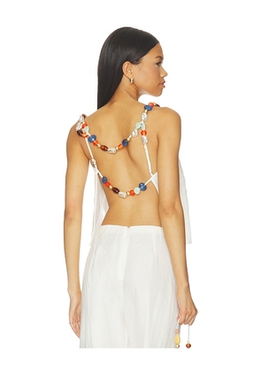 Cult Gaia Eira Top in White. Size XS. Also in M, L.